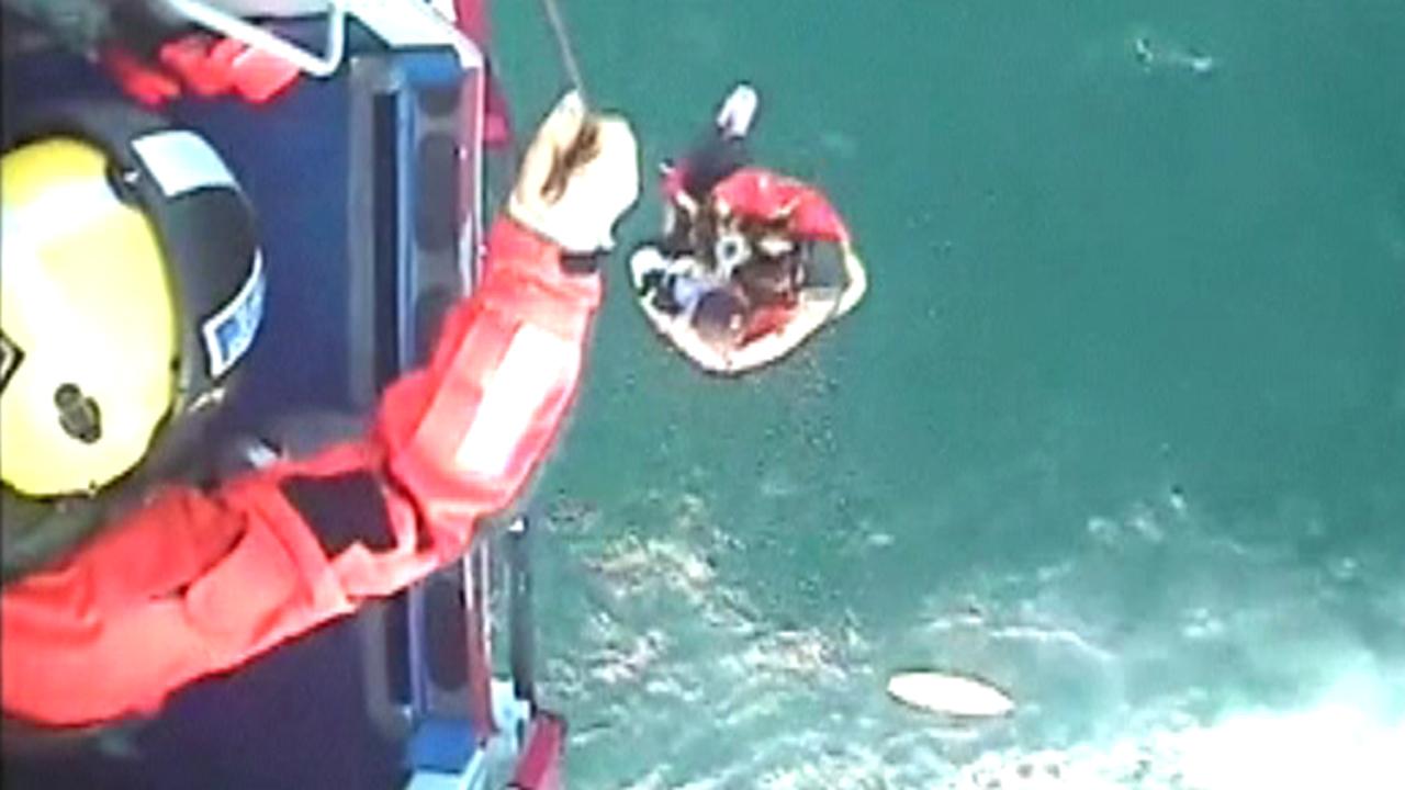 Stranded surfer rescued after 30 hours drifting at sea