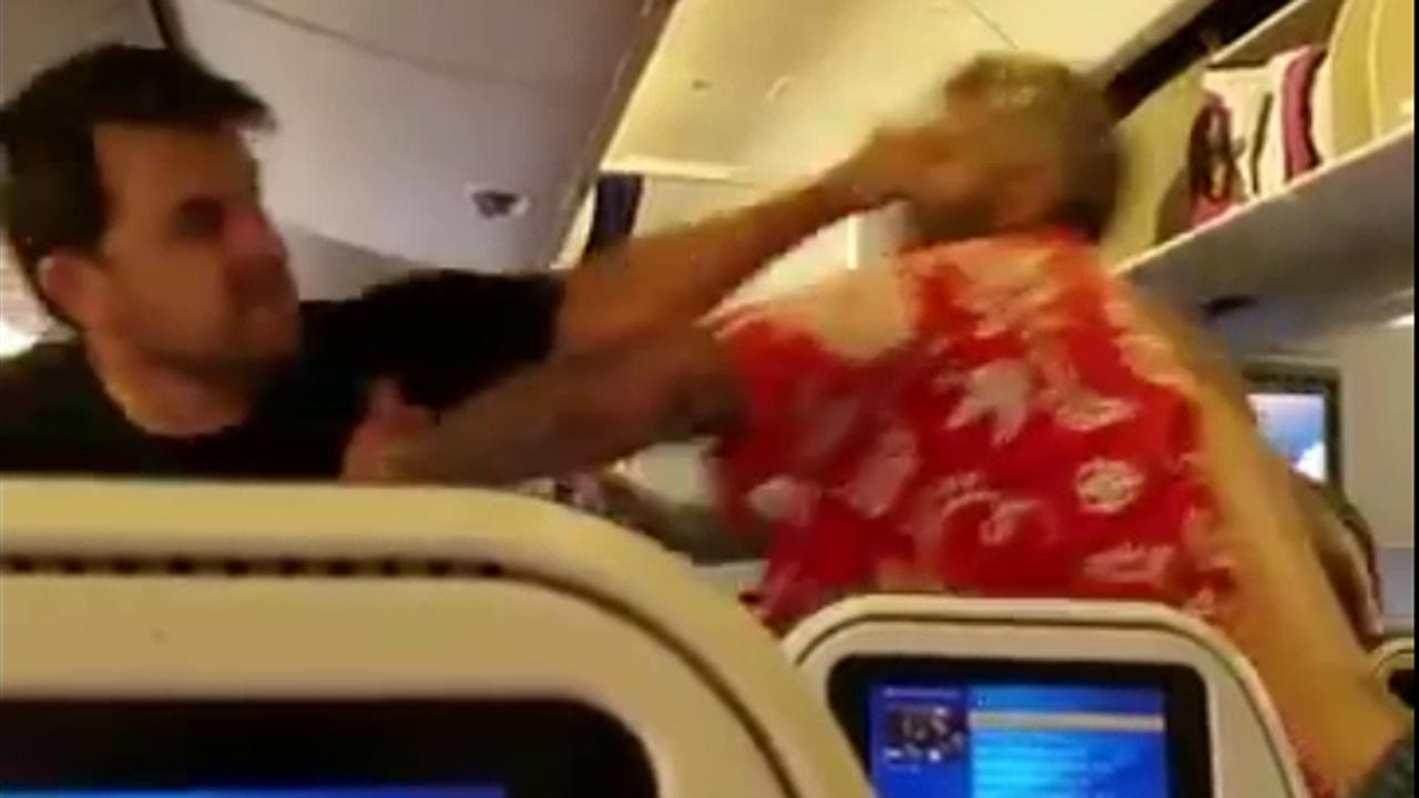 Passengers brawl on flight