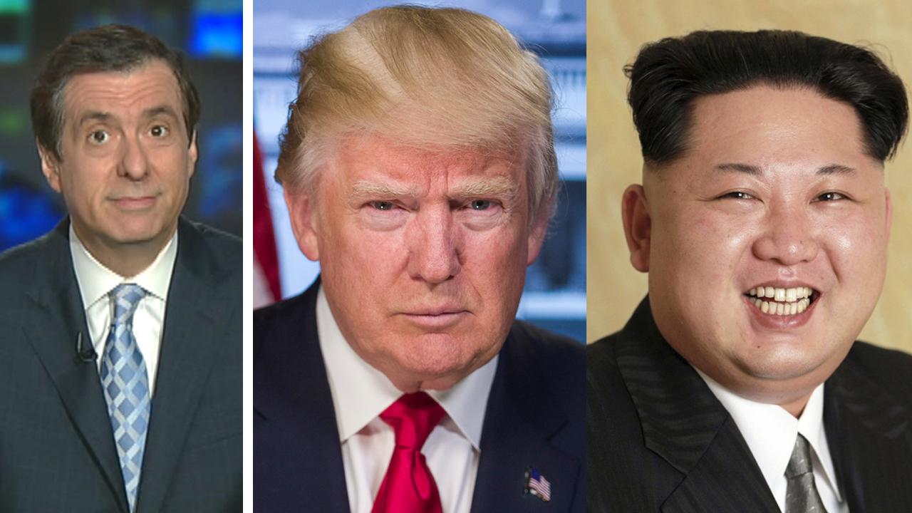 Kurtz: Freakout over Trump's Korea comments