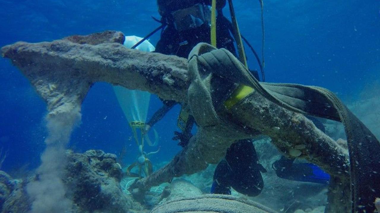 Christopher Columbus’ anchor believed to be discovered