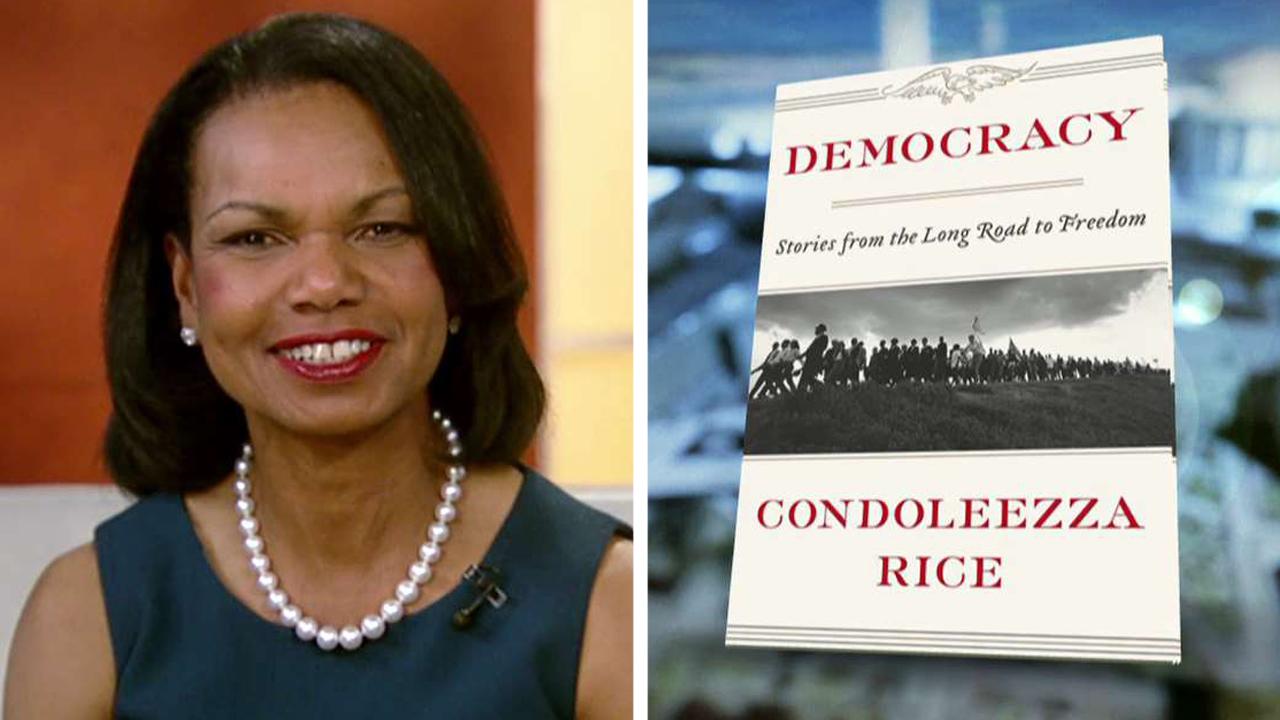 Condoleezza Rice talks foreign policy, new book on democracy