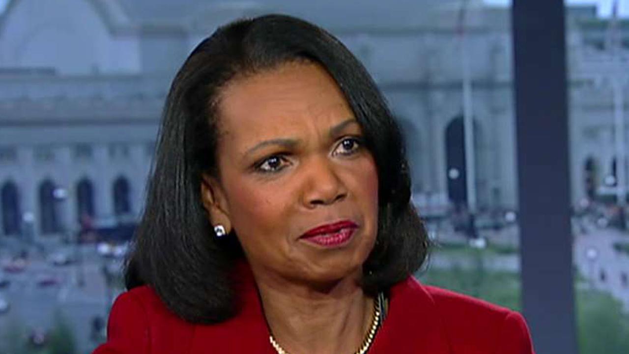 Condoleezza Rice: North Korea a 'very dangerous situation'