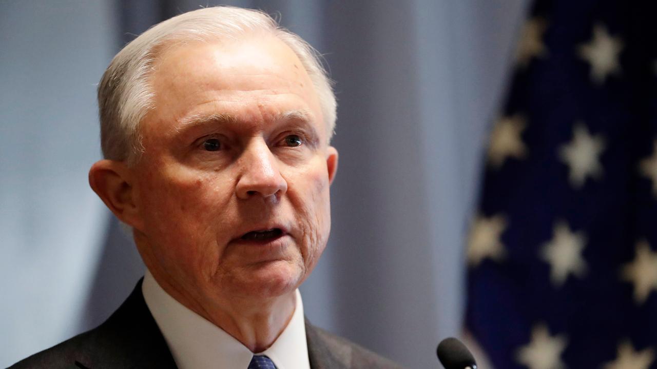 AG Sessions announces new drug crime crackdown 