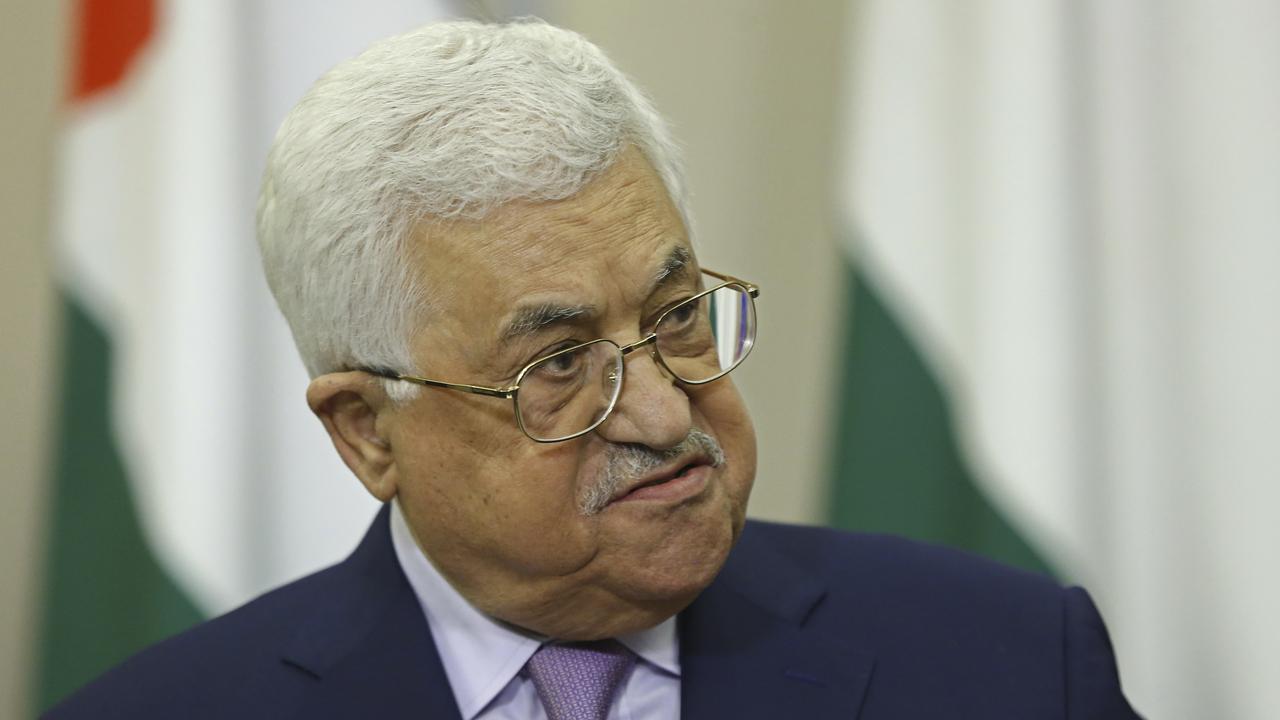 Palestinian leaders talk peace process ahead of Trump visit