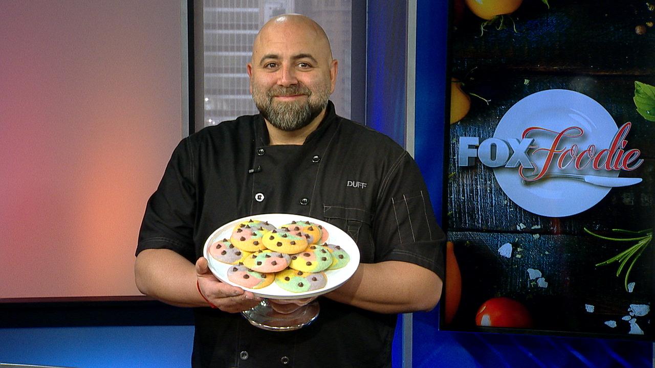 Food Network star Duff Goldman's colorful cookies