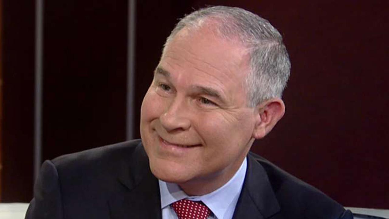 Scott Pruitt on cleaning up last administration's toxic mess