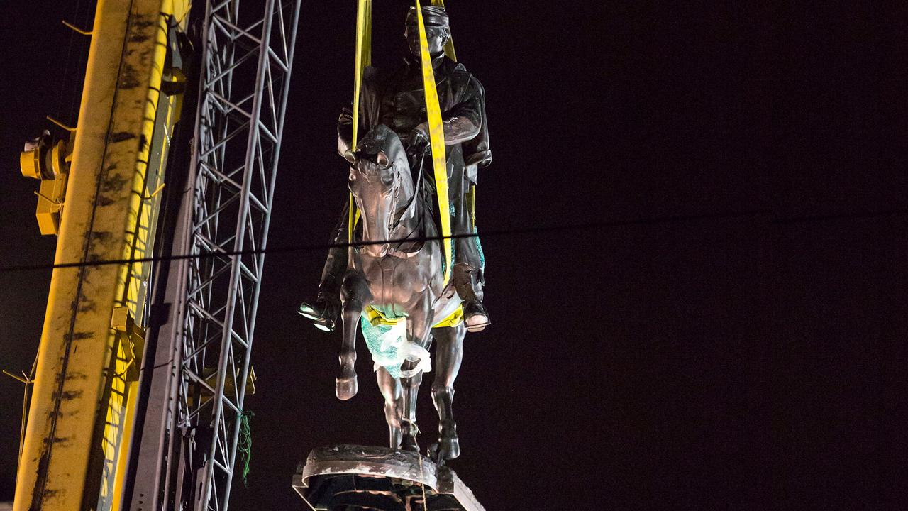 New Orleans removes third Confederate statue