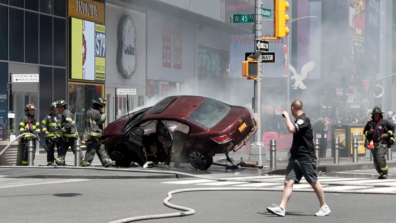Source: Driver in Times Square incident is robbery suspect