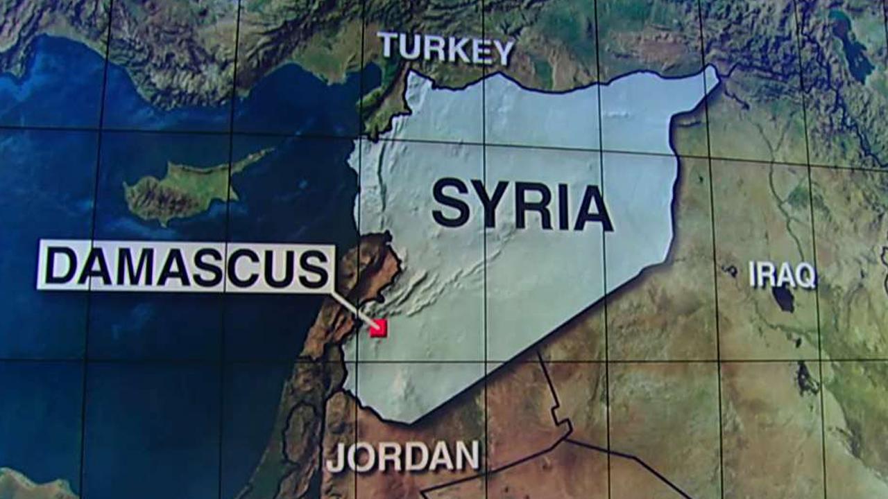 Officials: US airstrike hits pro-Assad forces in Syria