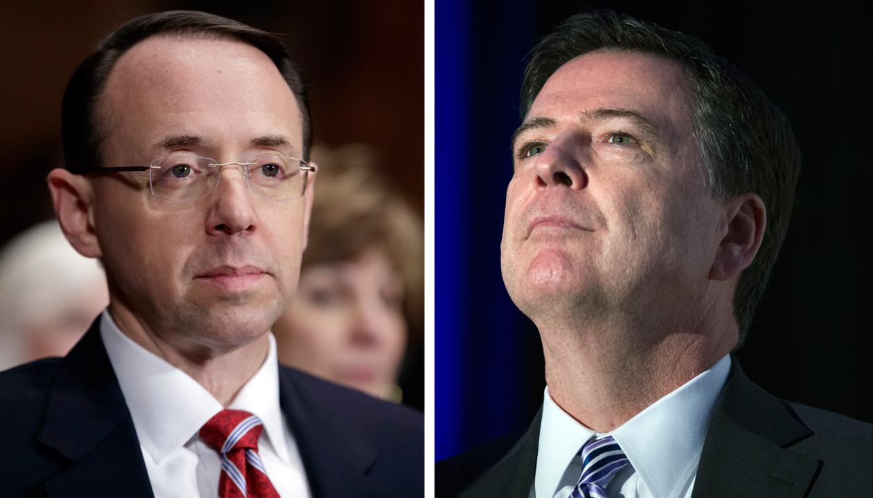 Rod Rosenstein stands by recommendation to fire Comey