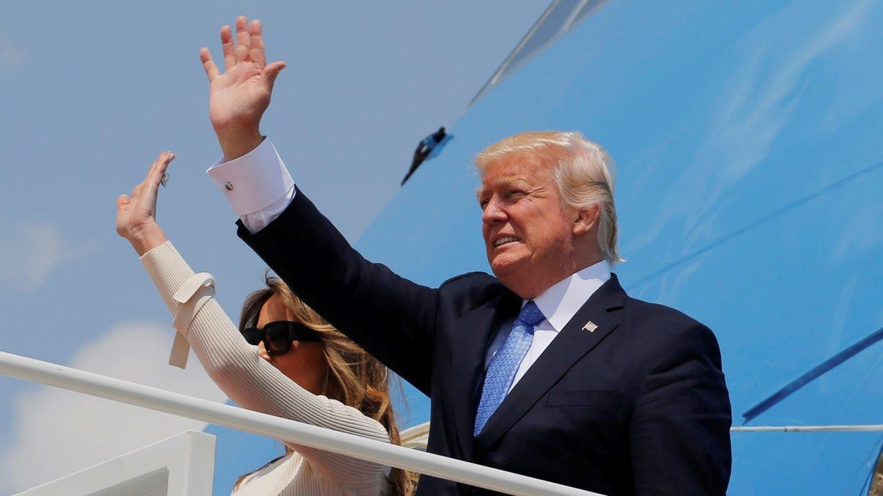 Will controversy follow President Trump overseas?