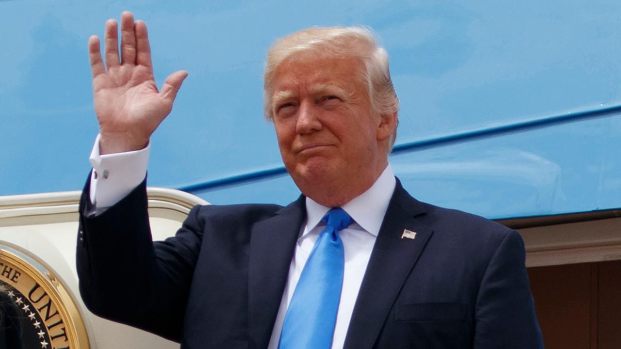 President Trump kicks off bold first trip abroad