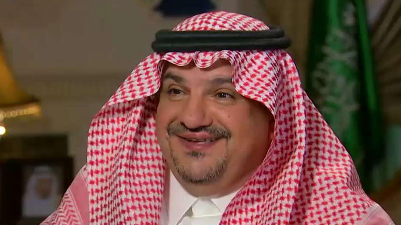 Saudi minister of state talks arms deal, fighting terror