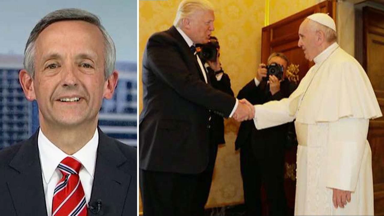 Jeffress: President and the pope turned the other cheek