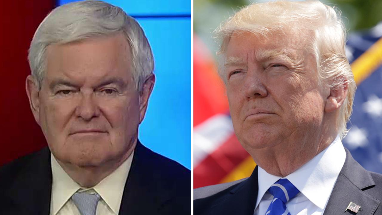 Newt Gingrich on the impact of Trump's foreign trip