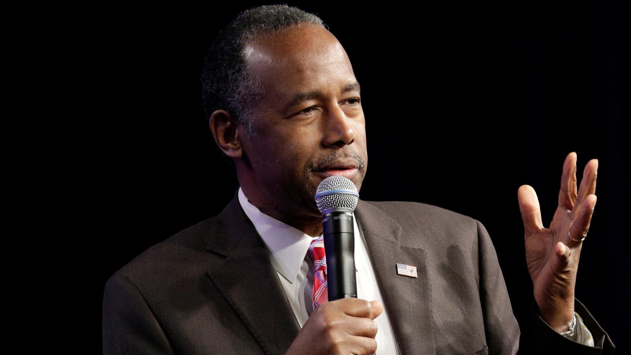 Ben Carson's comments on poverty spark backlash