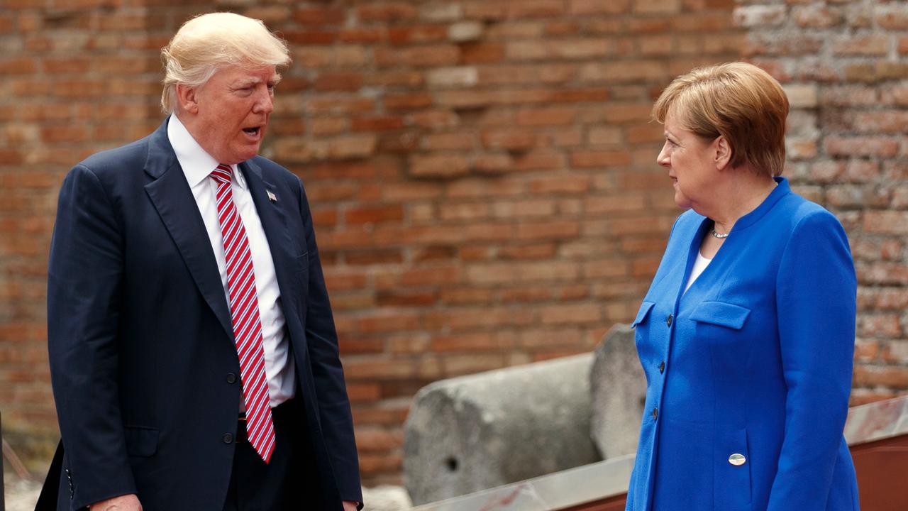 Trump slams Germany's trade deficit with the US