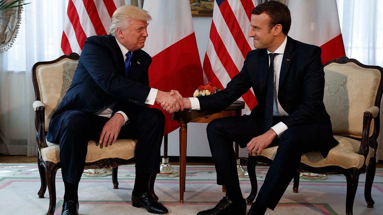 Trump’s handshakes analyzed