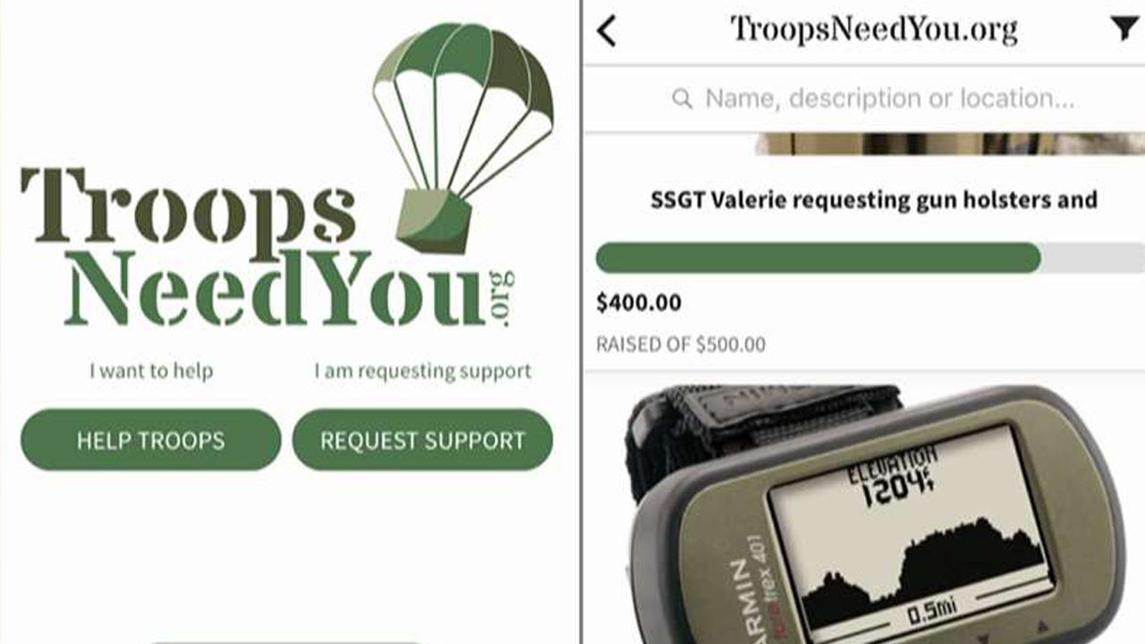 'Troops Need You' enables military assistance