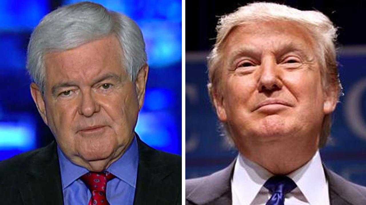 Newt Gingrich: Trump represents the end of the left's world