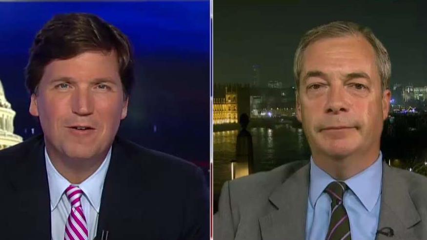 Farage: 'Hysterical' libs trying to associate me with Putin