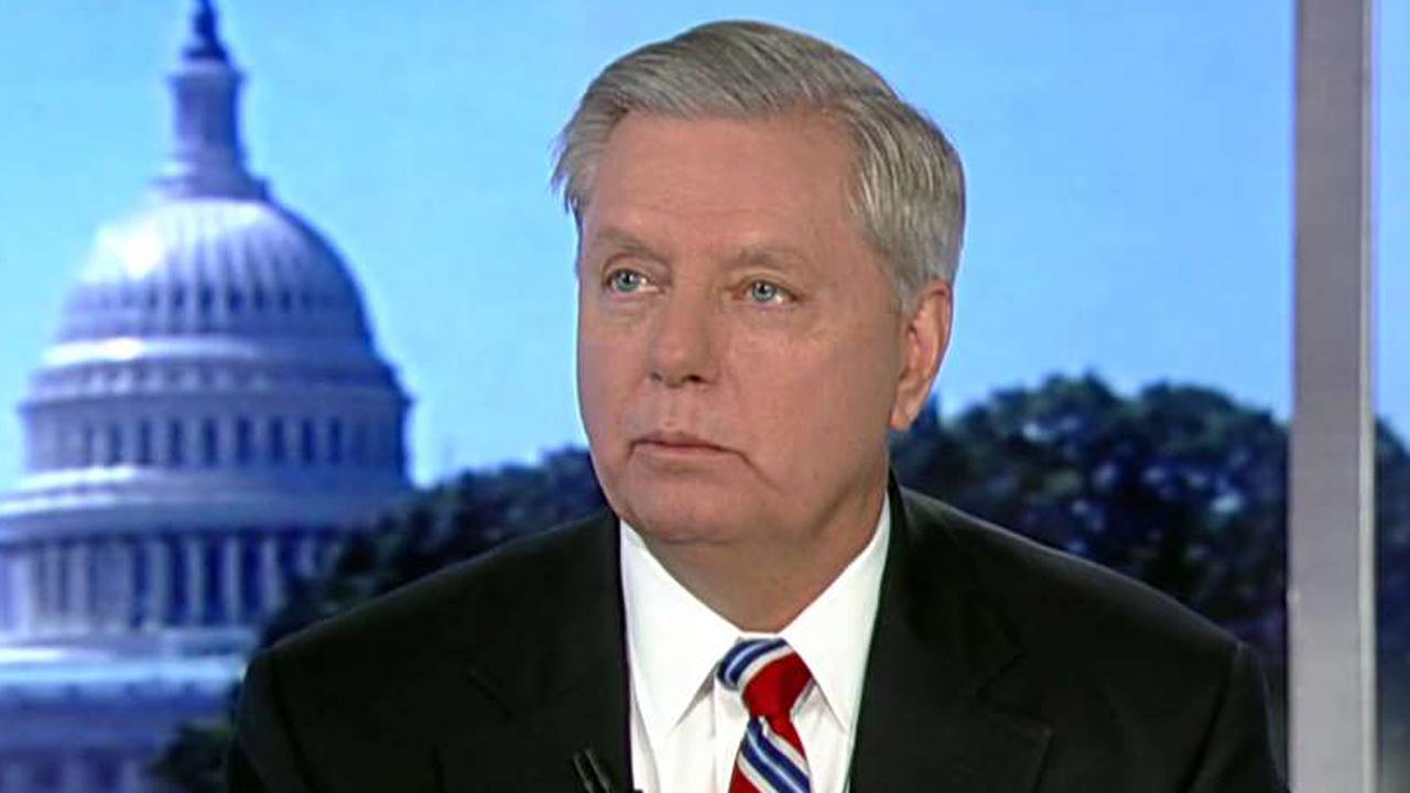 Lindsey Graham talks fighting terrorism in the 'cyber arena'