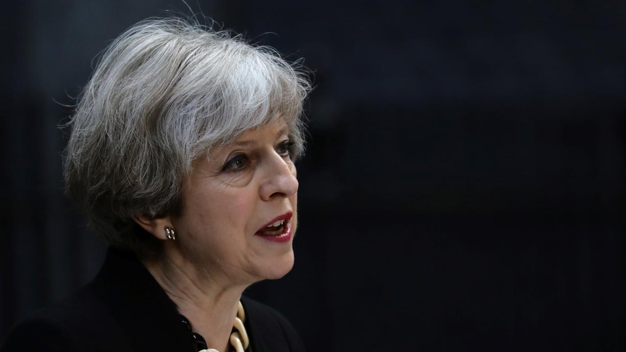 British PM May calls for allies to unite against extremism 