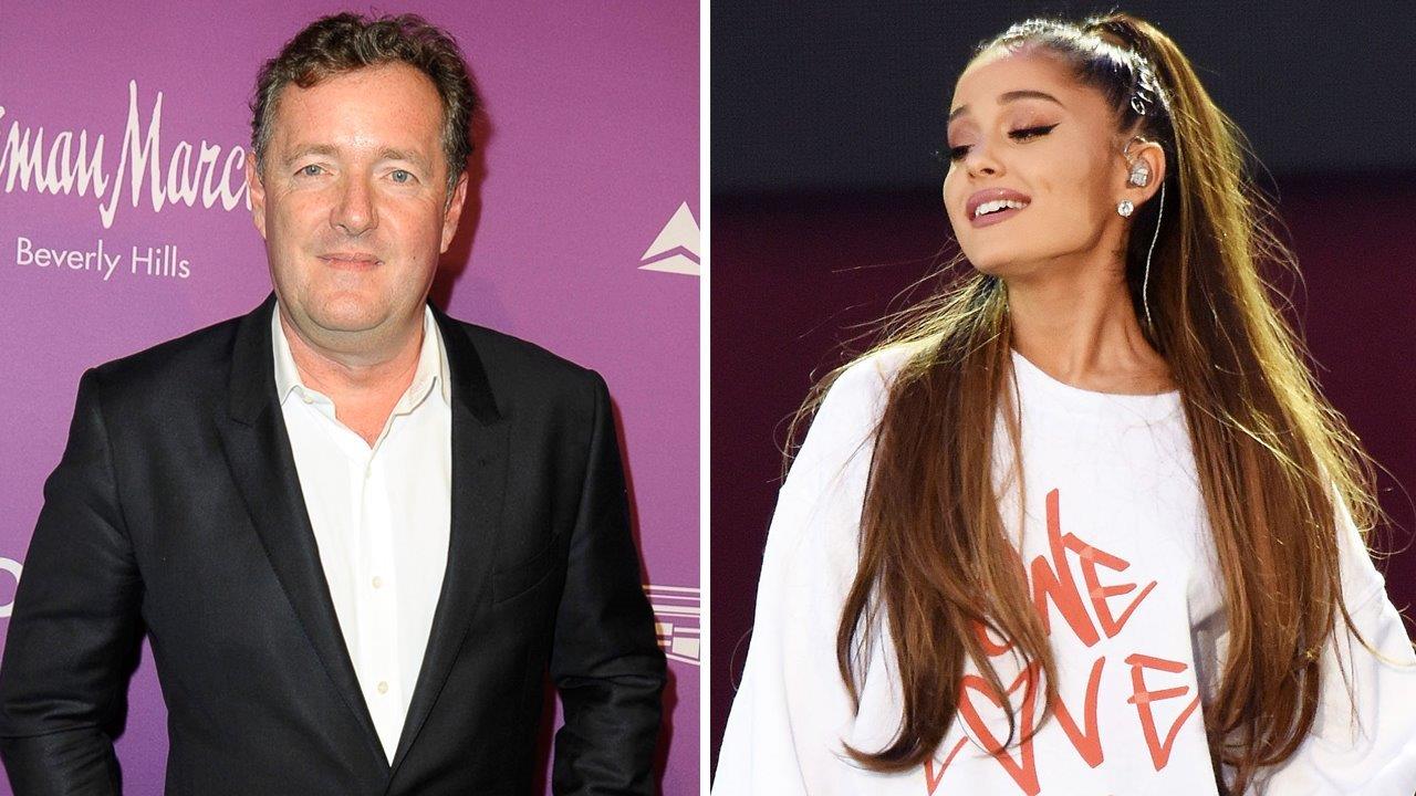 Piers Morgan apologizes to Ariana Grande