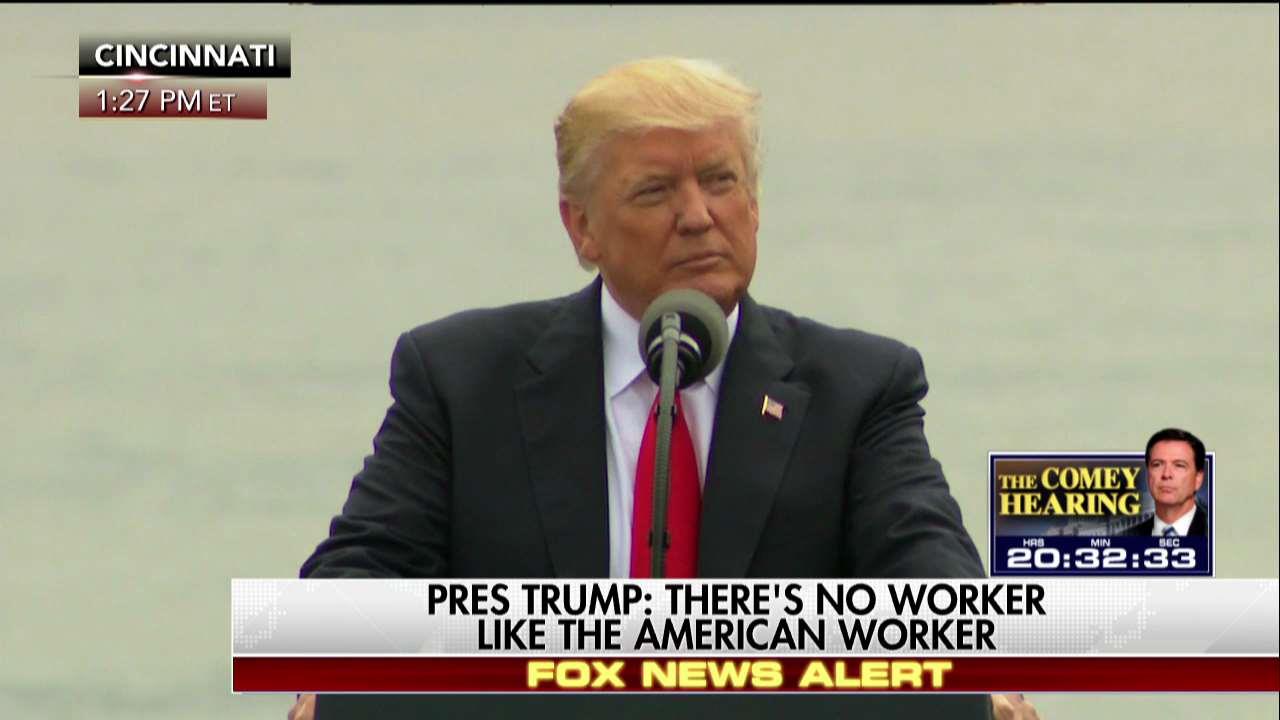 Trump Touts New Infrastructure Plan In Cincinnati Fox News Video