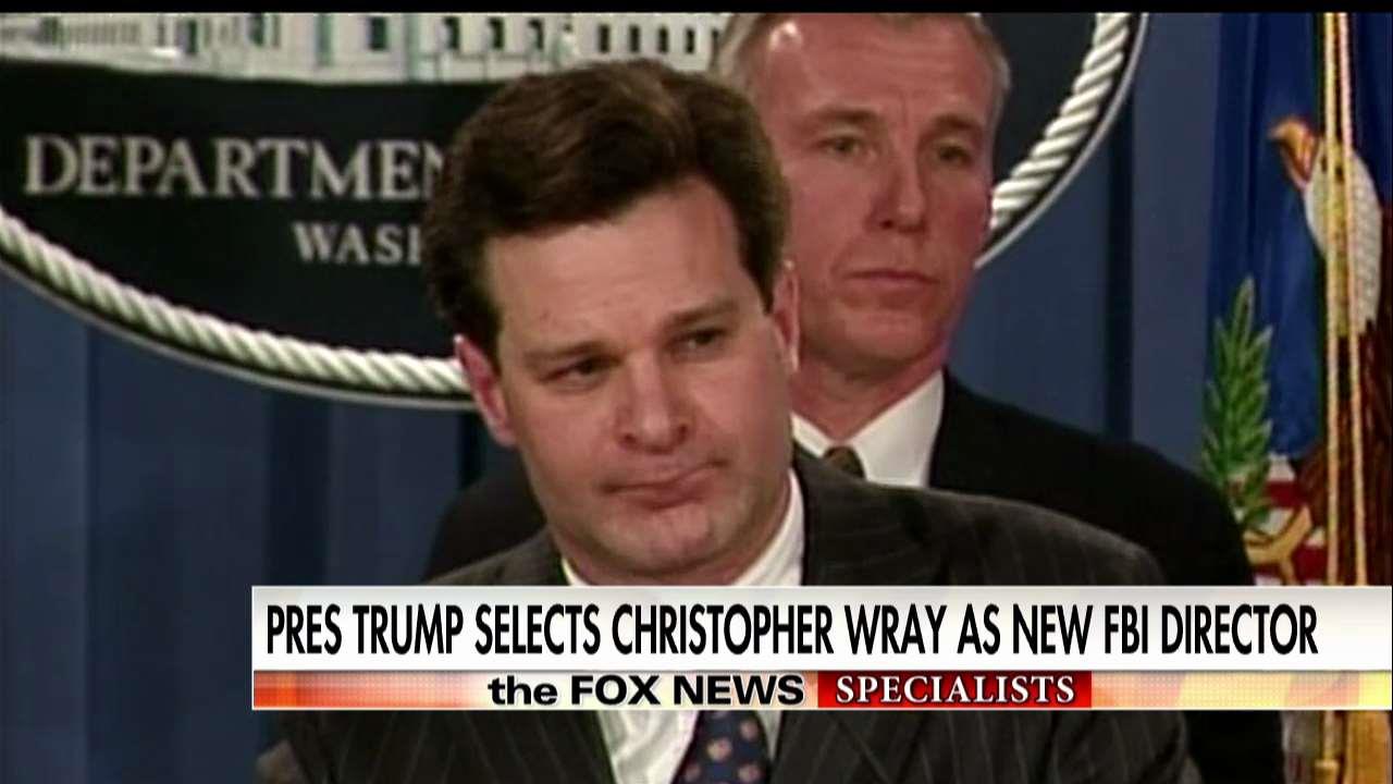 Christopher Wray chosen FNSp