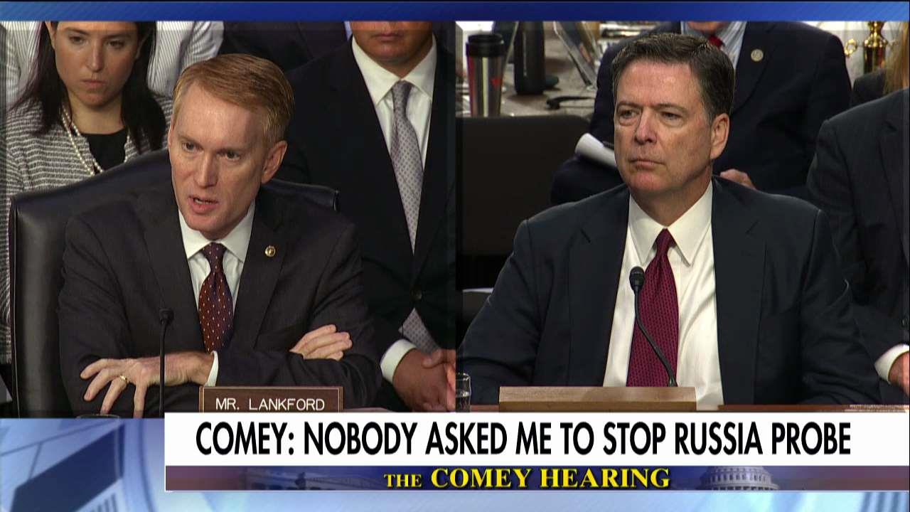 Comey on Clinton email probe.