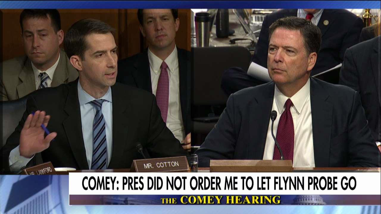 Comey on False NYT report