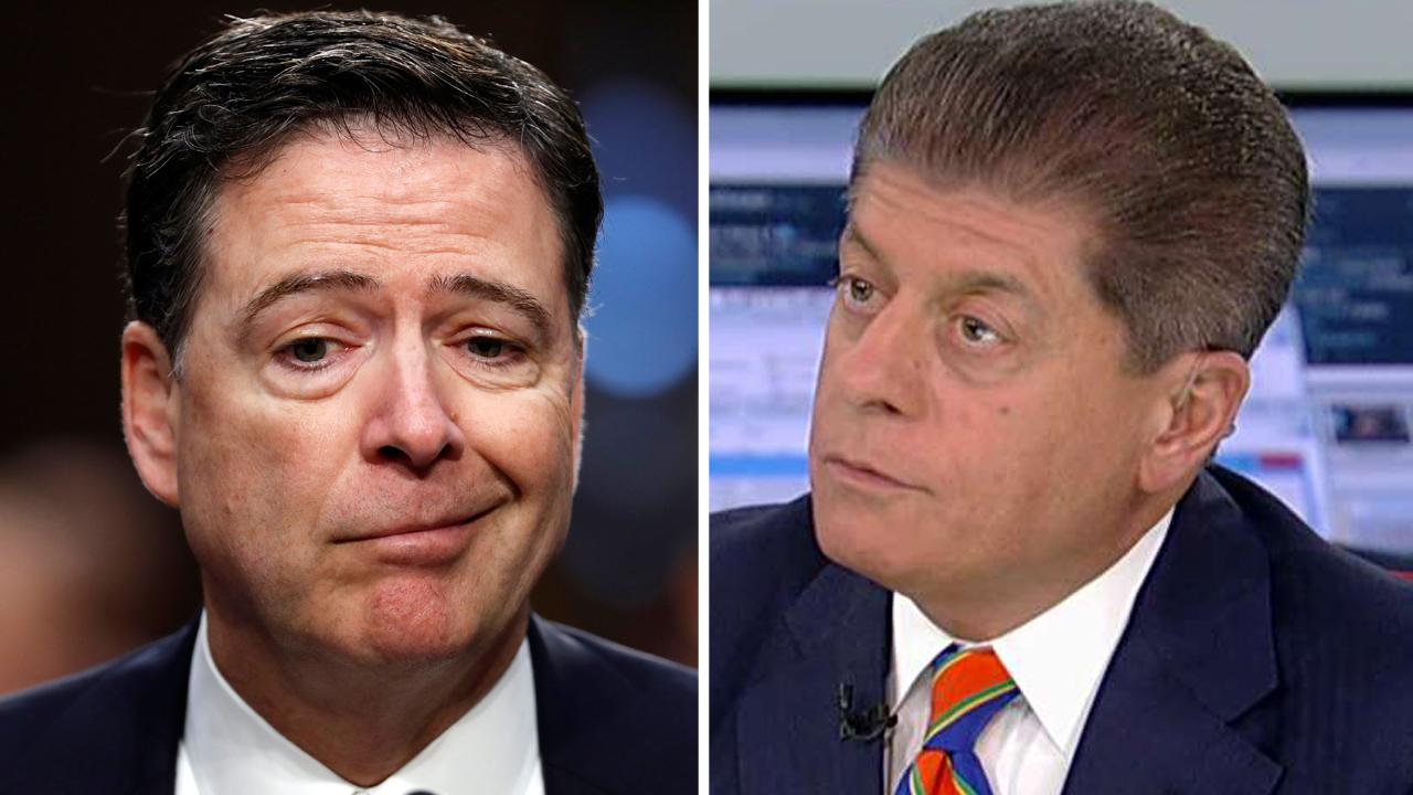 Napolitano on Comey fallout: May see West Wing 'clean sweep'