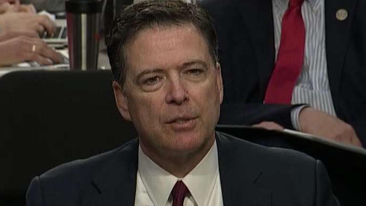 Comey says he took memos because Trump couldn't be trusted