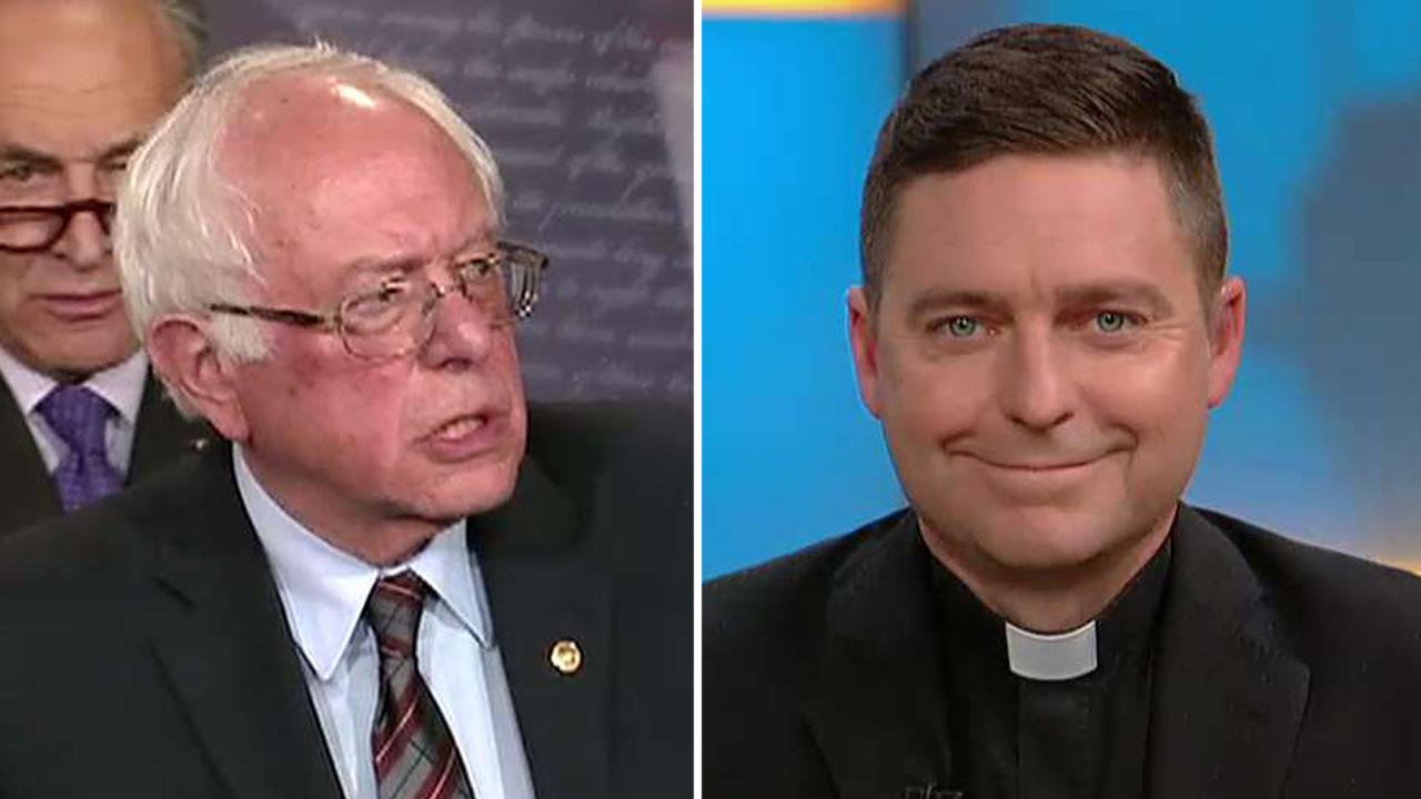 Father Morris on Bernie Sanders' criticism of Christians 
