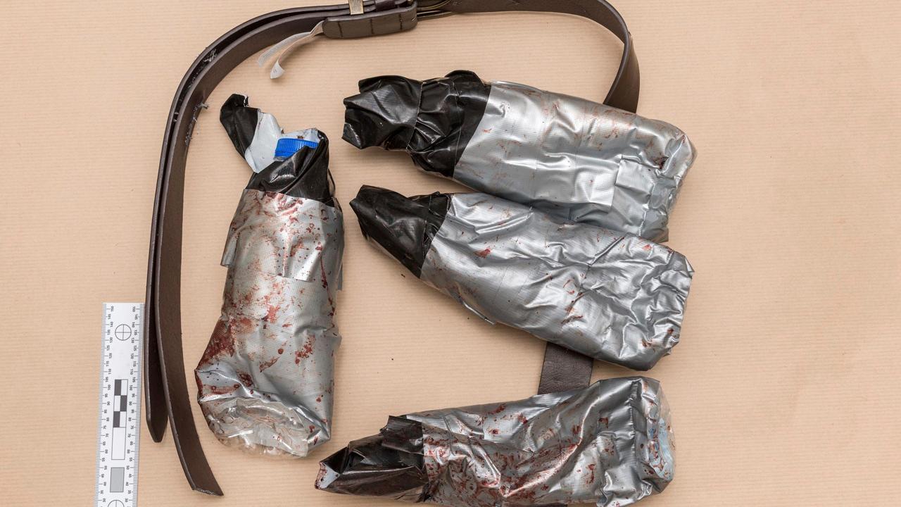 Scotland Yard releases images of fake bomb belts