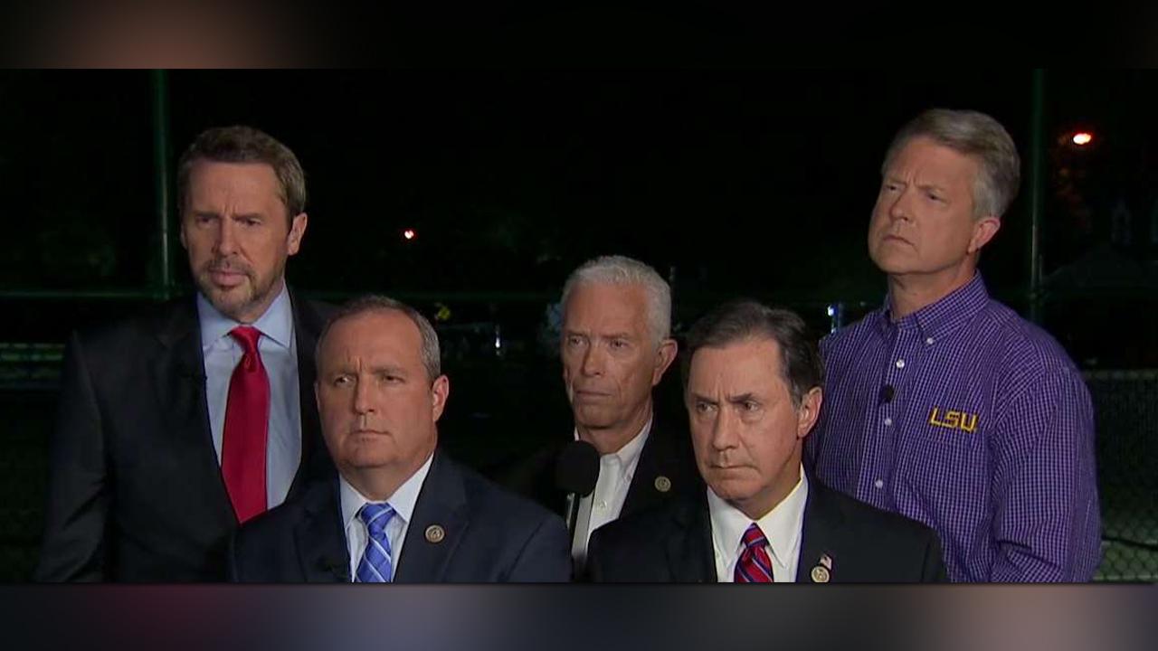 Congressmen give a chilling description of the shooting
