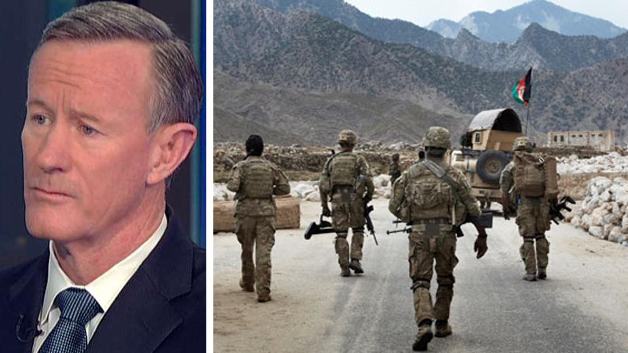 William McRaven on sending more US troops to Afghanistan
