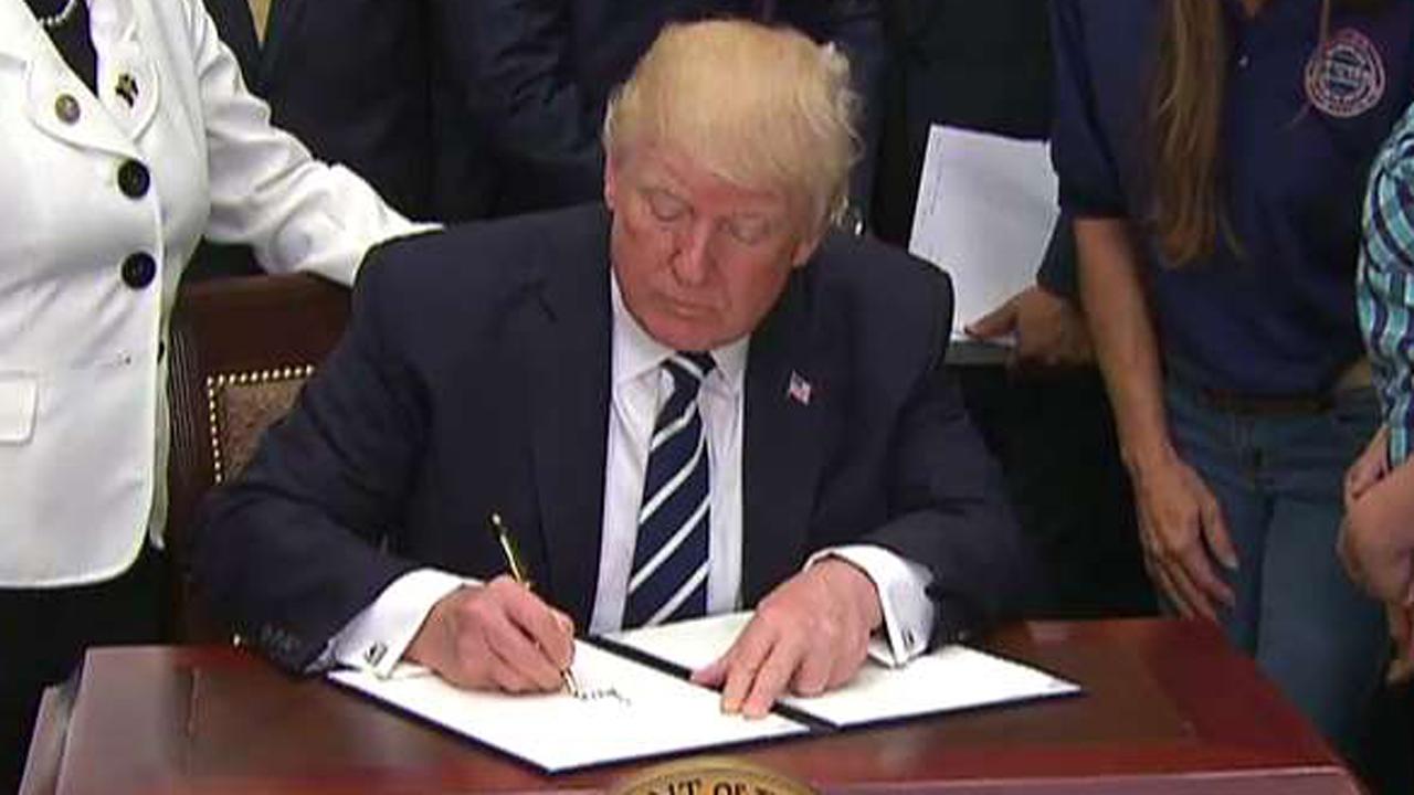 President signs executive order on apprenticeship initiative