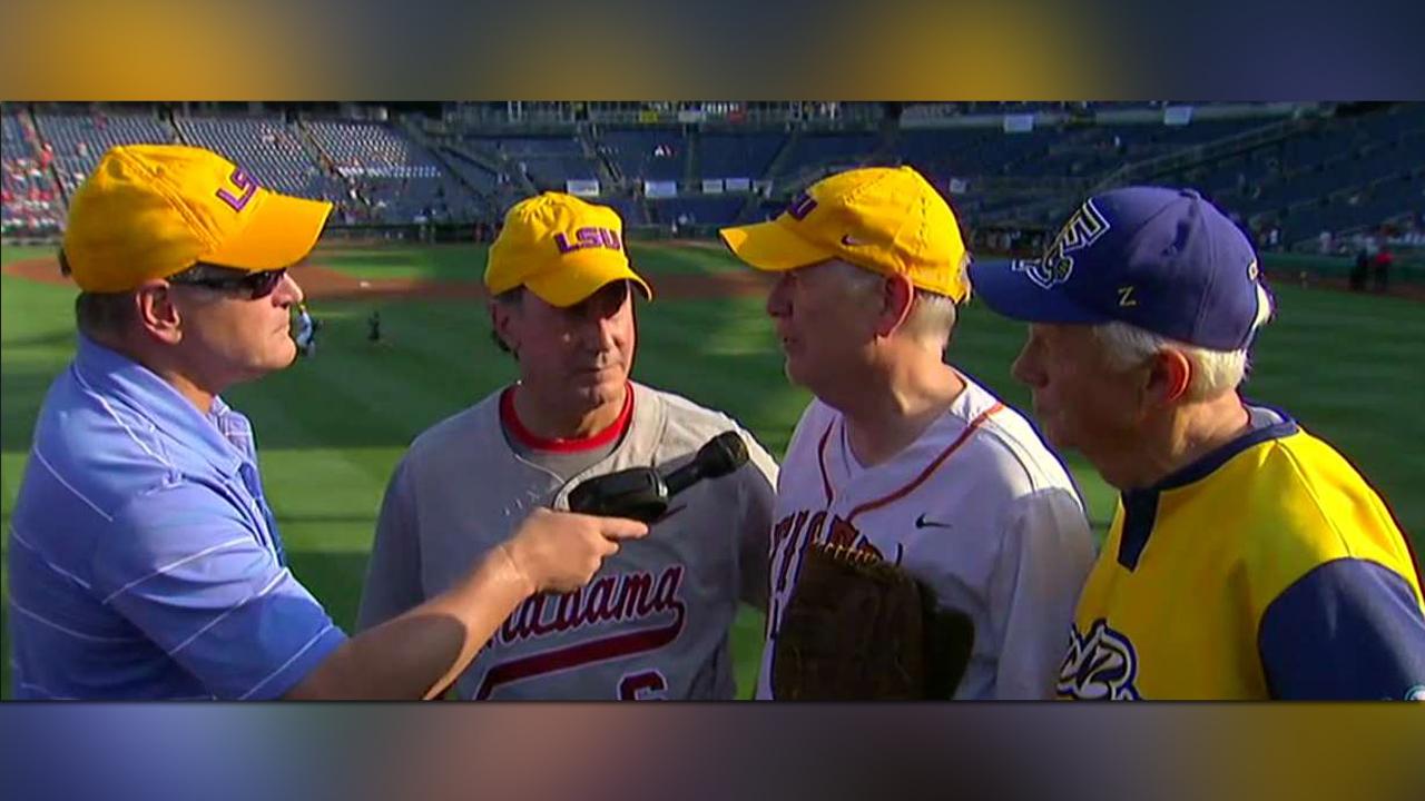 Congressmen talk playing baseball in honor of Rep. Scalise 