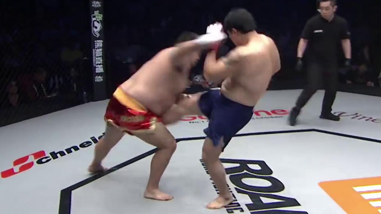 Brutal kick to groin ends MMA bout; fighter hospitalized 