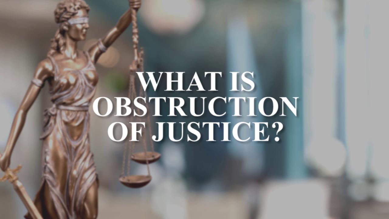 What Is Obstruction Of Justice? | Fox News Video