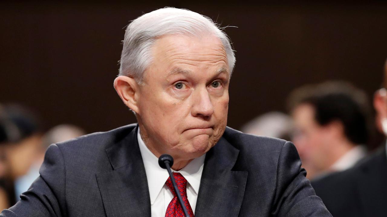 Sessions under fire by Democrats for 'stonewalling'