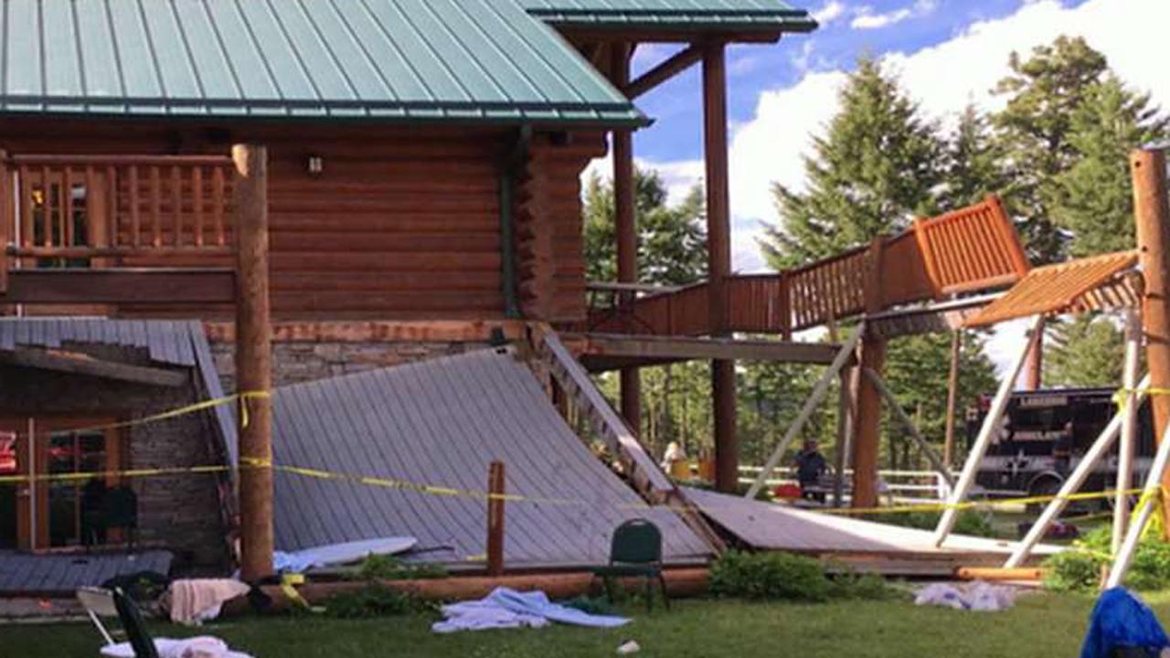 Dozens injured in Montana deck collapse