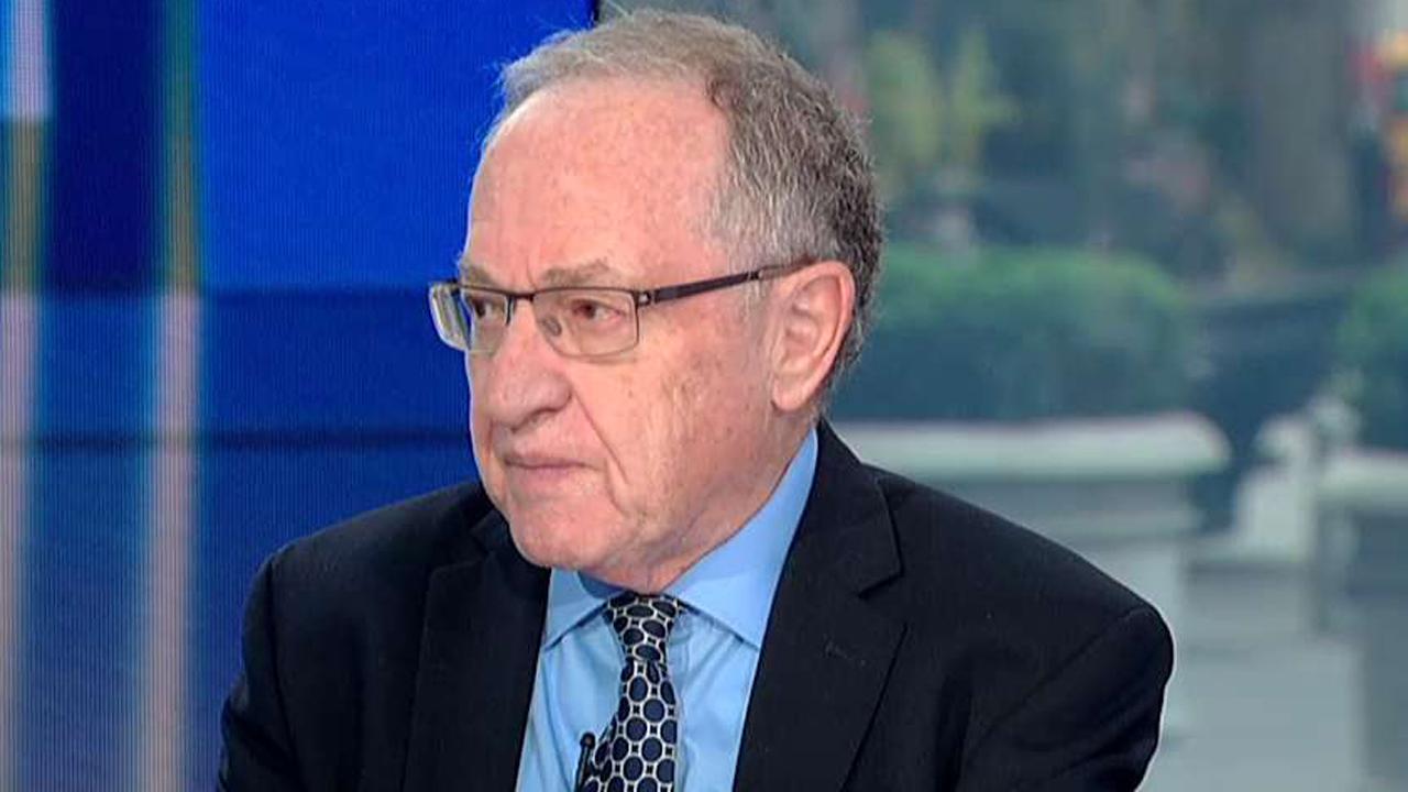 Dershowitz: Have to stop criminalizing political differences