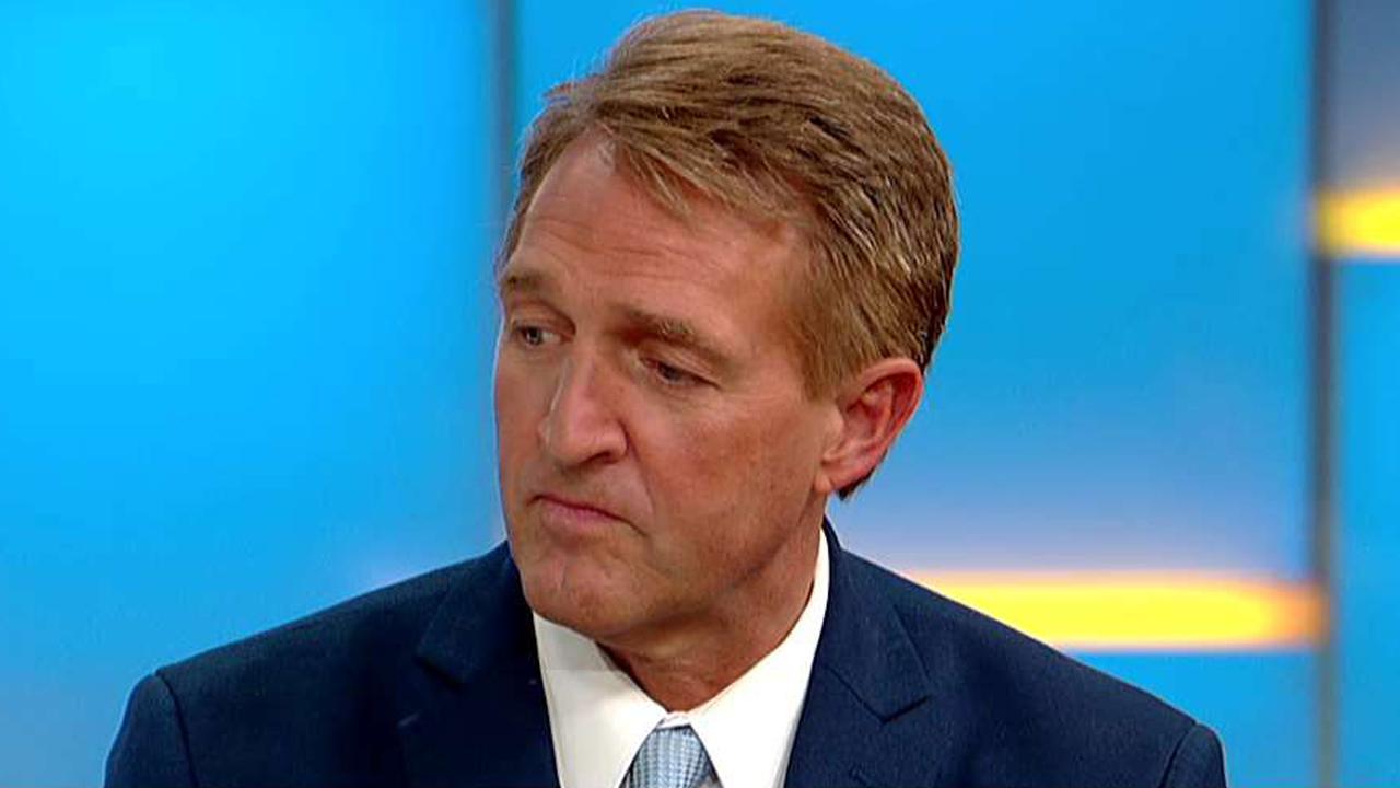 Sen. Jeff Flake: The political rhetoric is 'out of control'