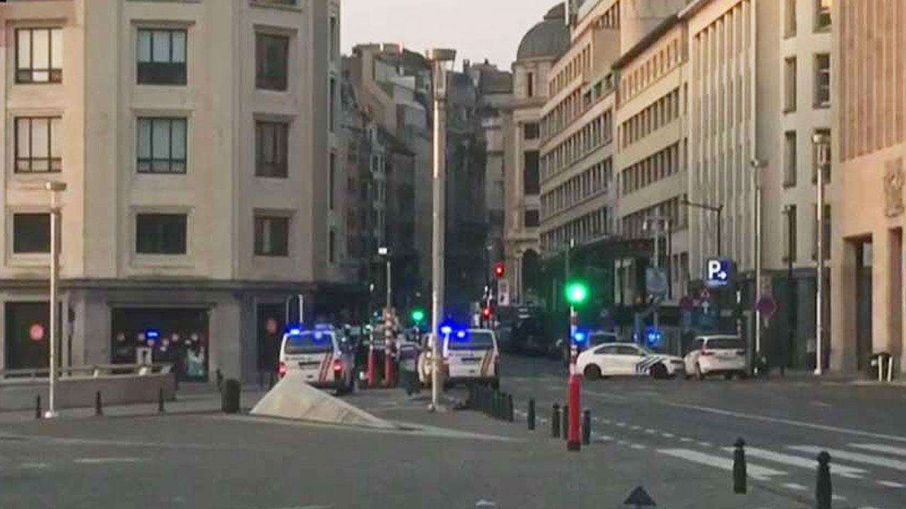 Explosion heard at Brussels train station
