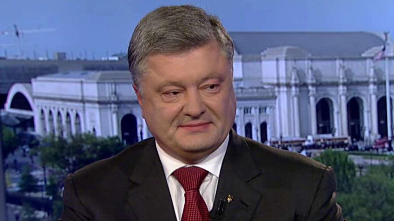 Petro Poroshenko on Ukraine-US relations, Russia tensions