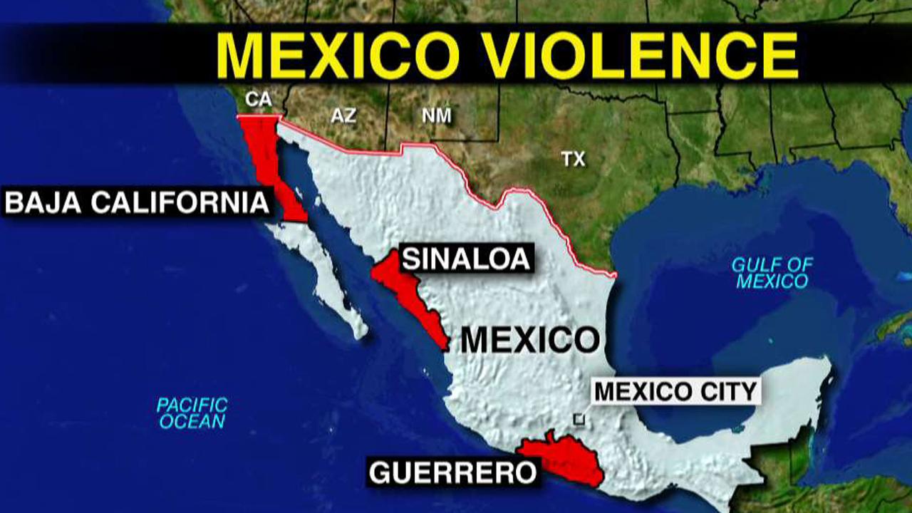 Mexico drug cartel violence hits tourist hotspots of Cancun and Los