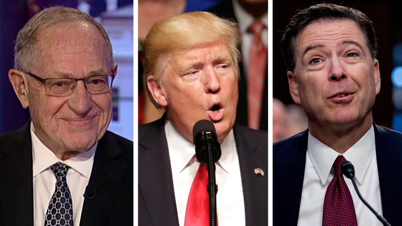 Alan Dershowitz: Trump's Comey tape bluff is perfectly legal